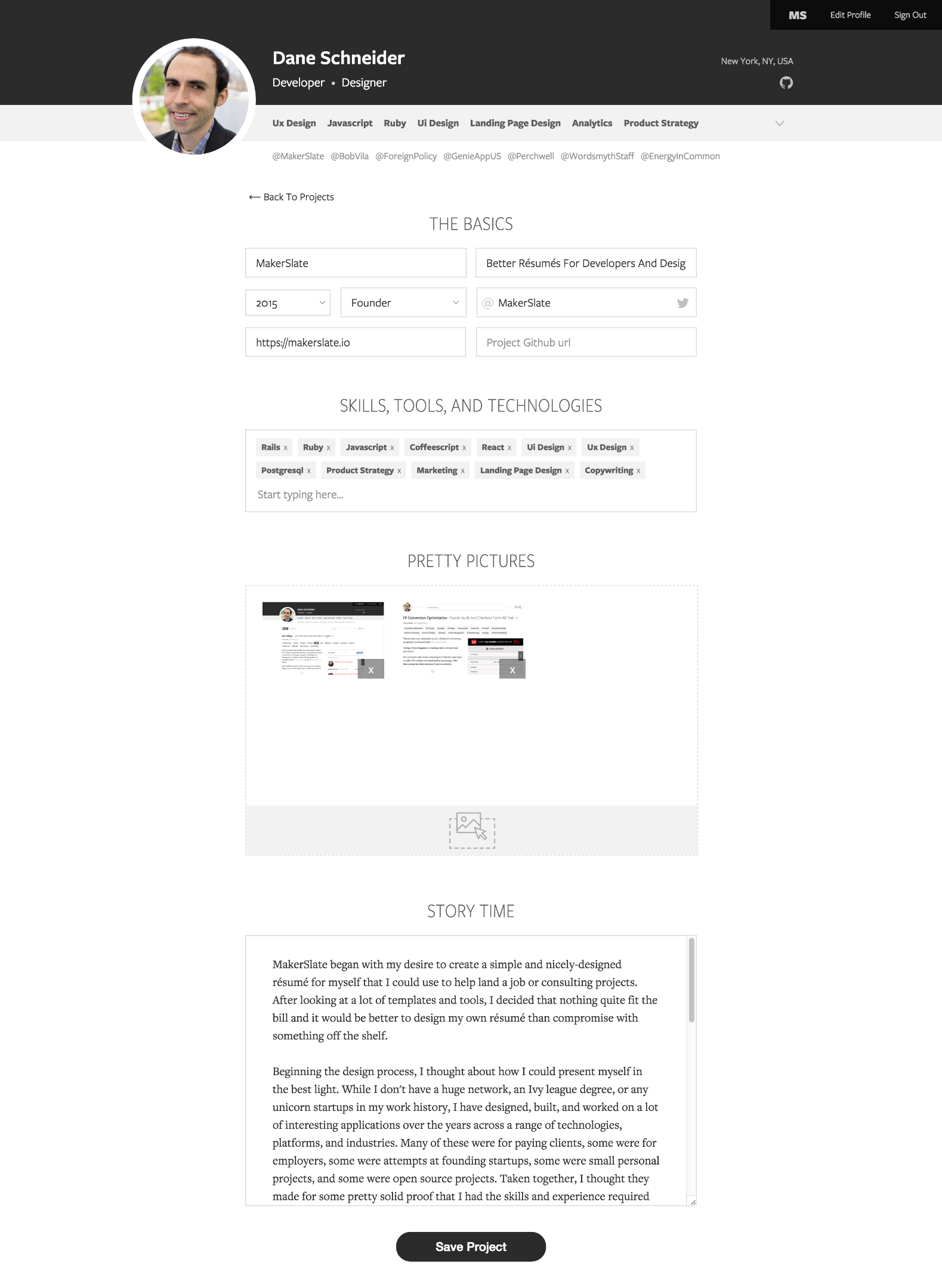 MakerSlate gallery image