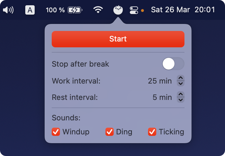 TomatoBar gallery image