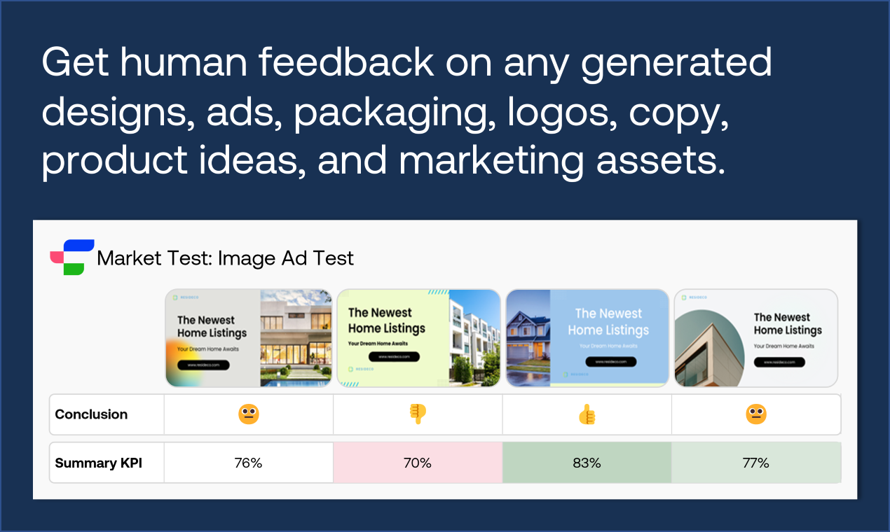 startuptile Market Test-Validate human and AI-generated creative assets in 2 hours