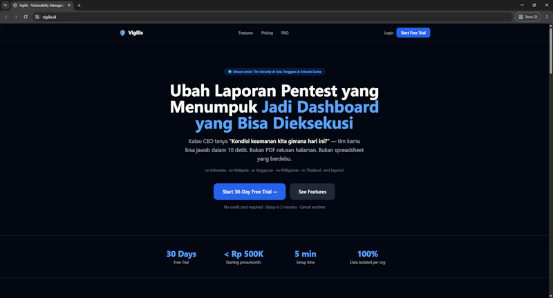 Vigilix screenshot 1