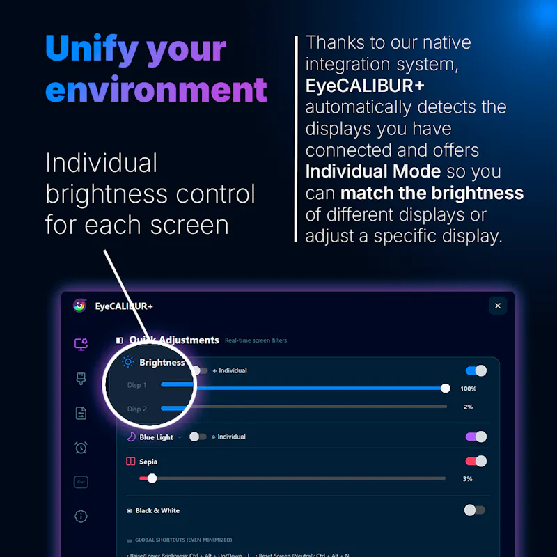 EyeCALIBUR+ screenshot 2
