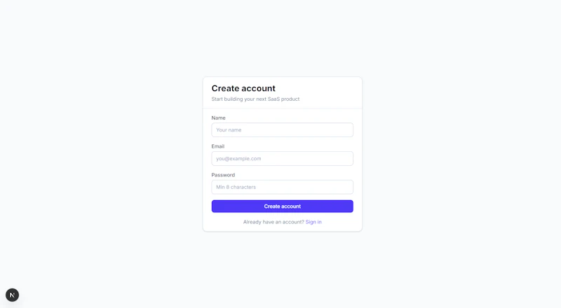 Next.js SaaS Starter Kit screenshot 3