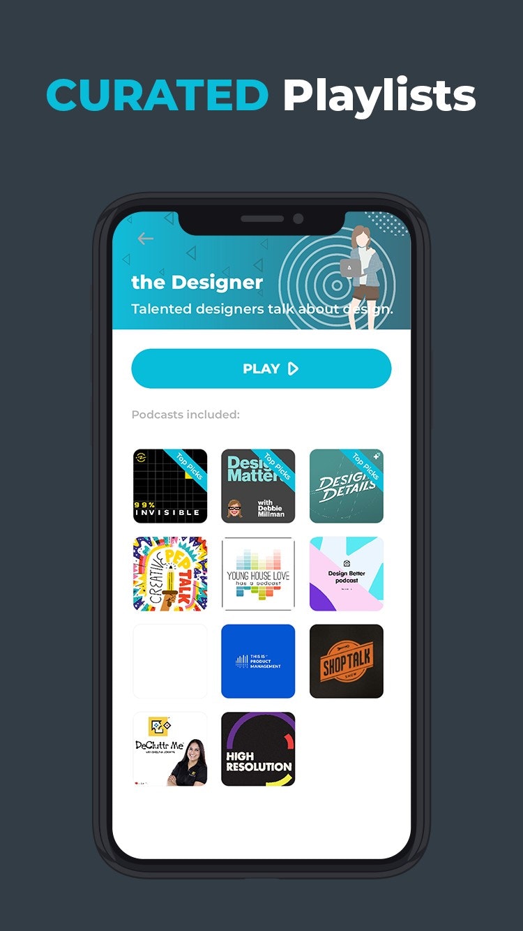 Podeo: Personalized Free Podcasts gallery image