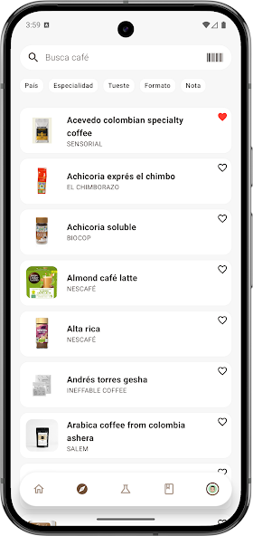 Cafesito - Main product screenshot demonstrating key features and user interface