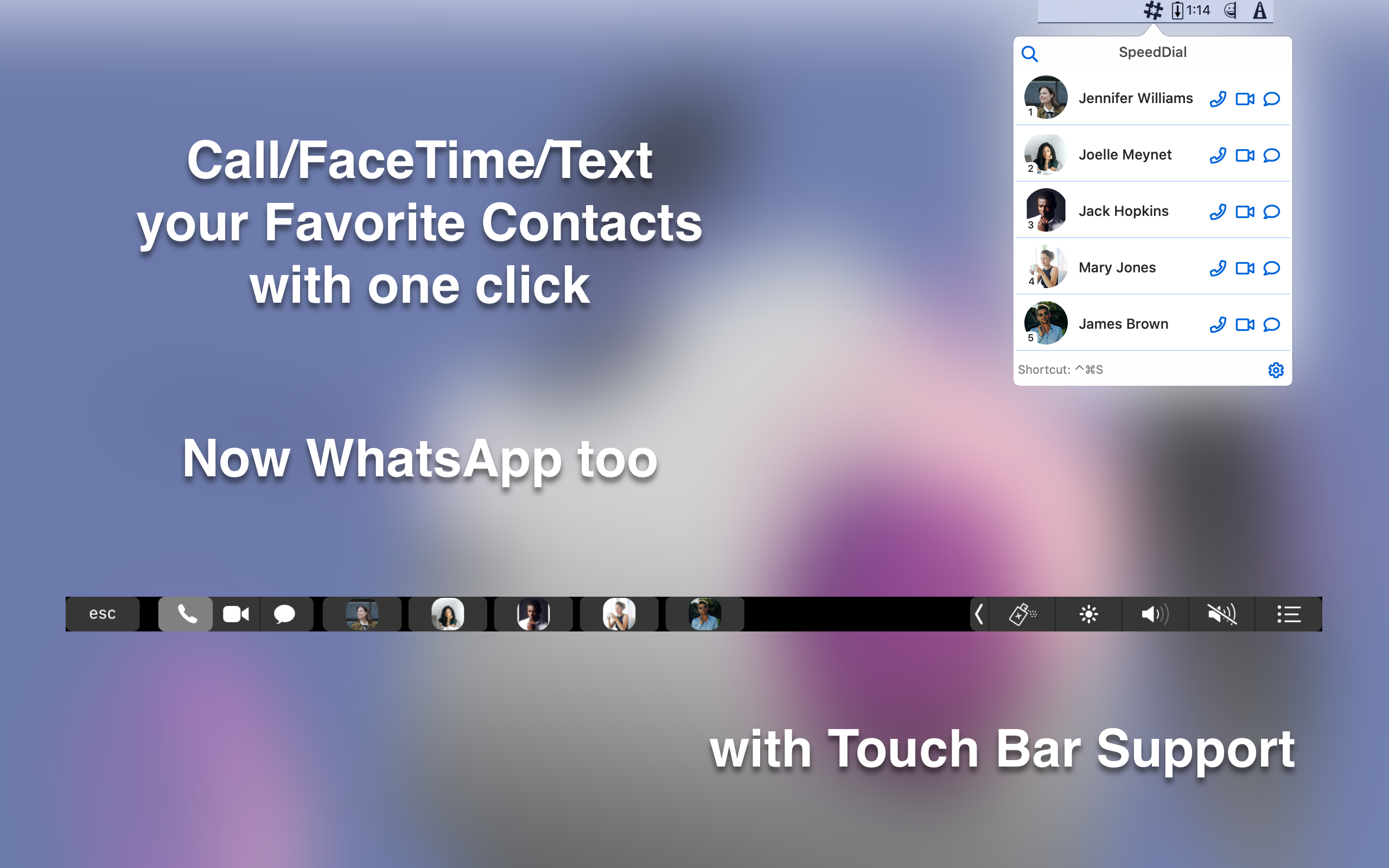 SpeedDial for macOS gallery image