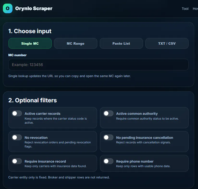 Orynlo Scraper gallery image