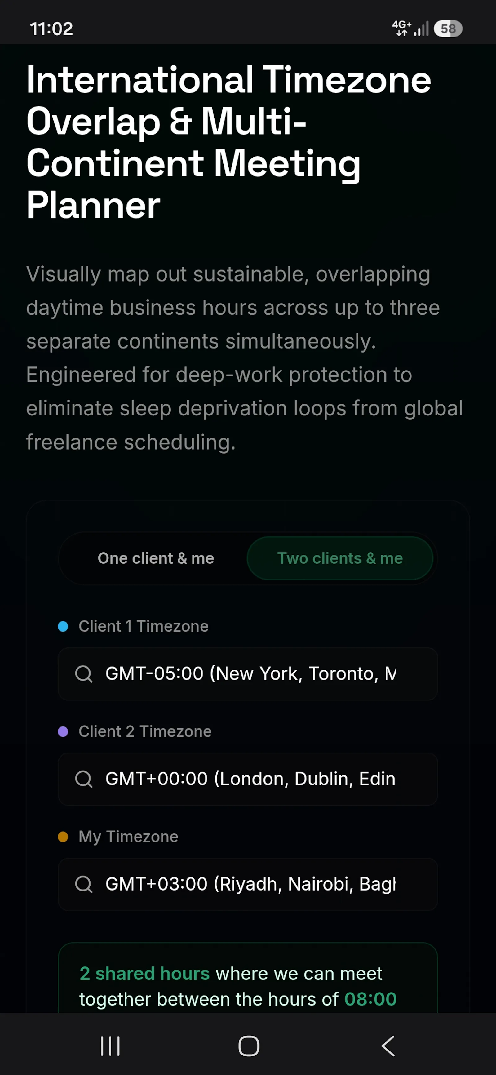 Freepaycalc, A Free Freelancer's Friend  screenshot 5