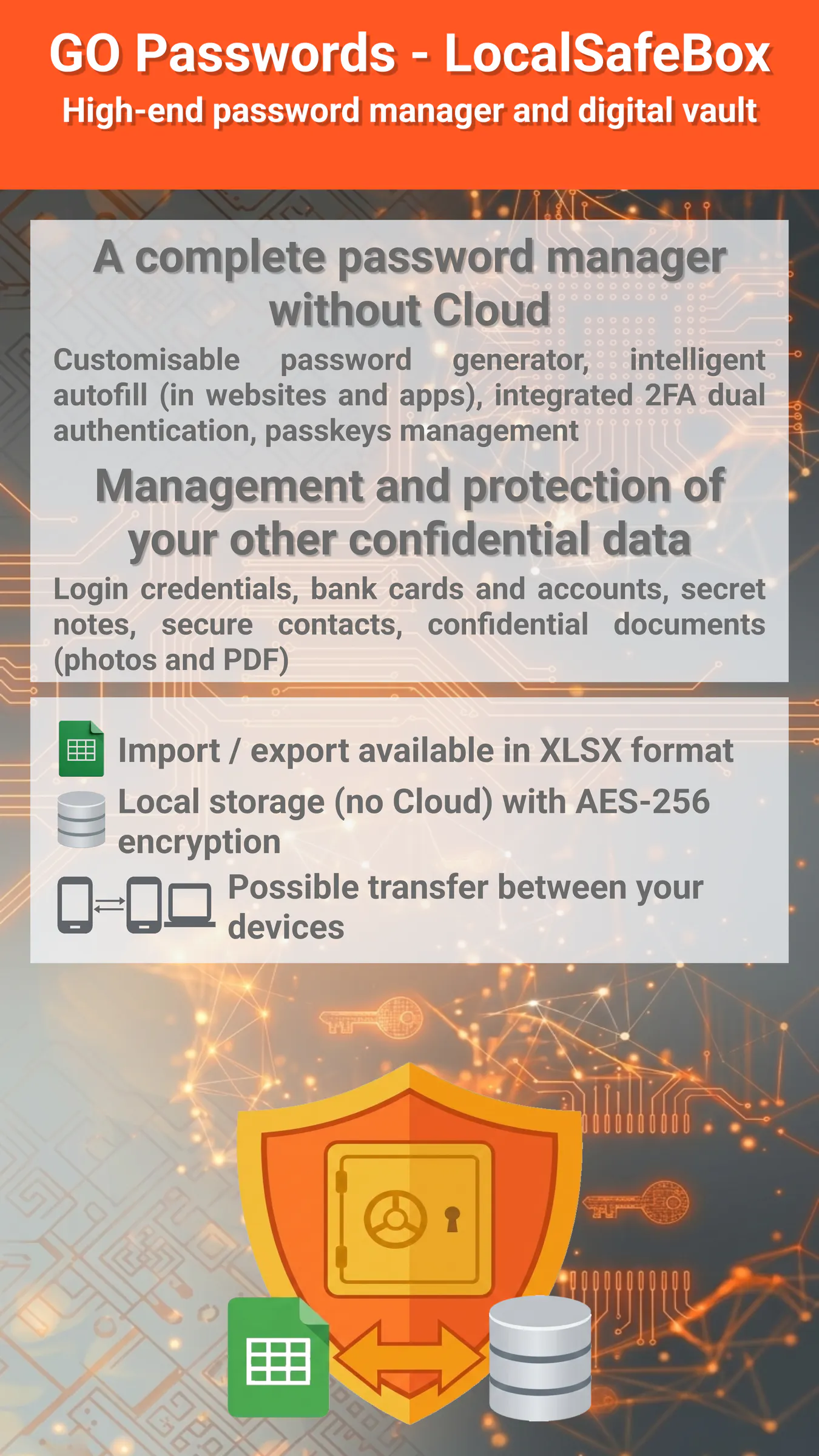 LocalSafeBox: Offline vault with Excel gallery image