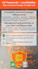 LocalSafeBox: Offline vault with Excel gallery image