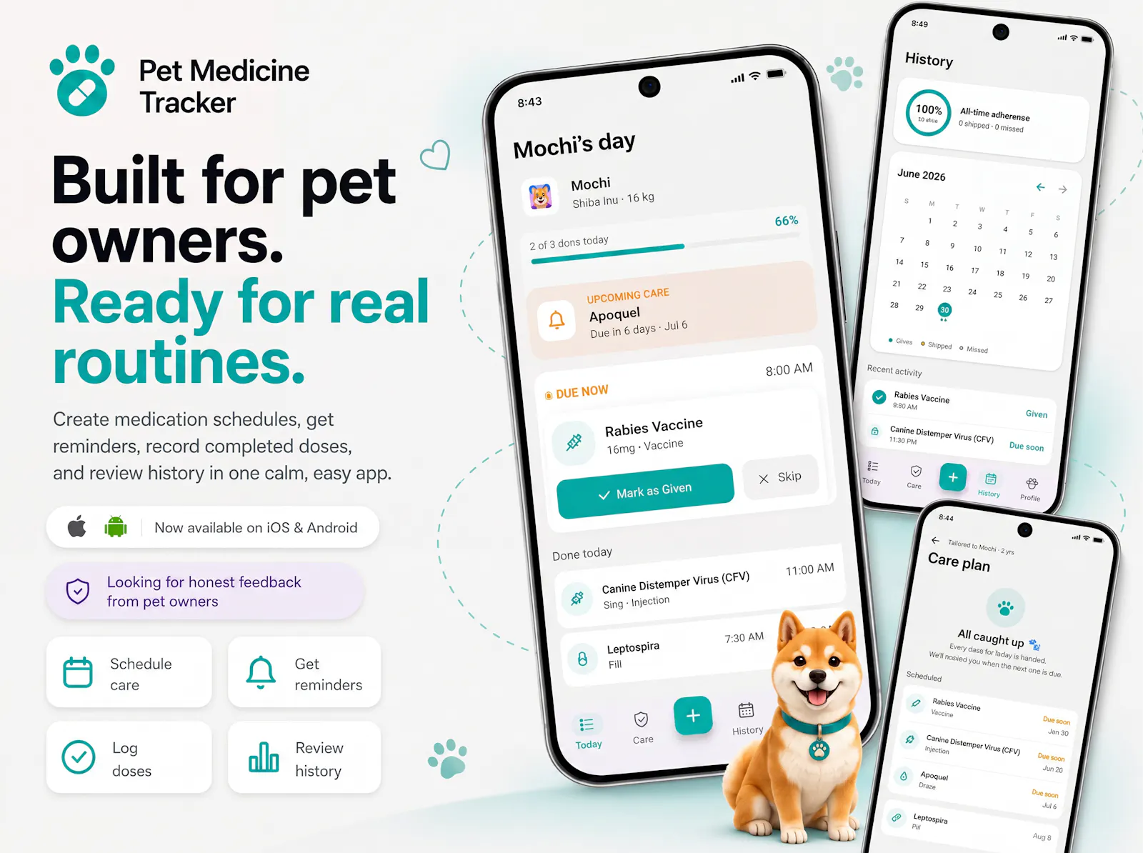 Pet Medicine Tracker screenshot 5