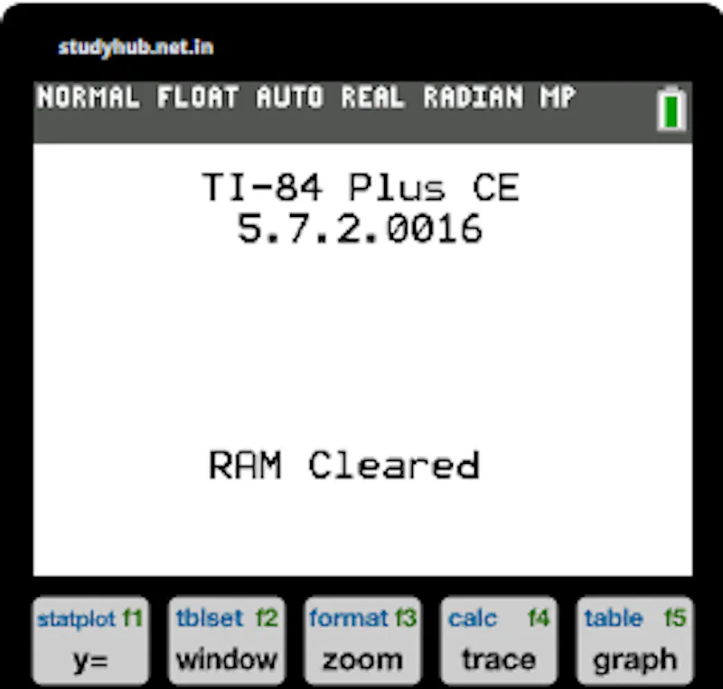 TI-84 Calculator Online: StudyHUB screenshot 2