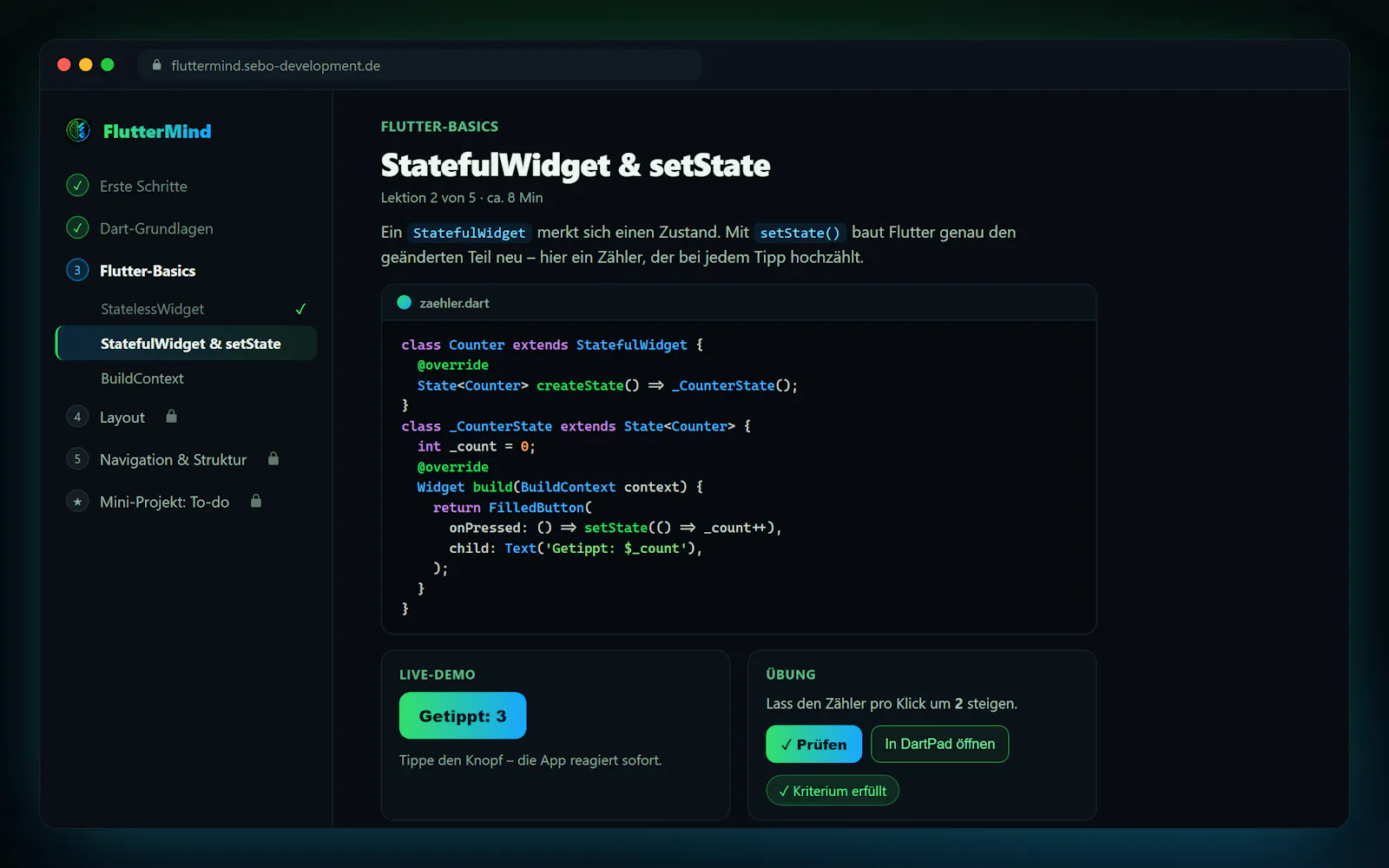 FlutterMind screenshot 3