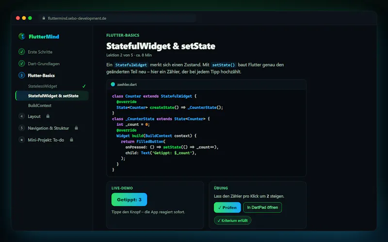 FlutterMind screenshot 3