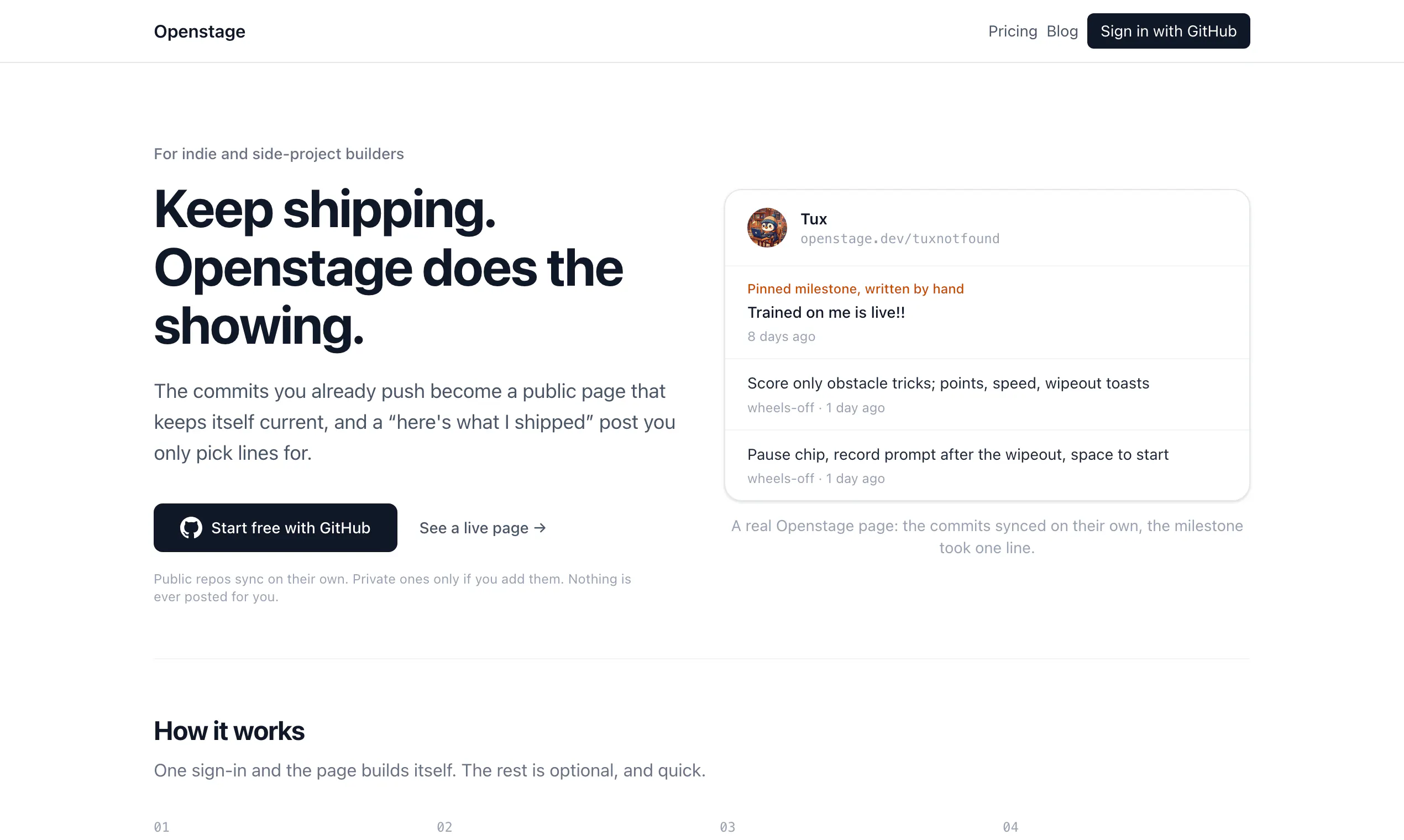Openstage gallery image