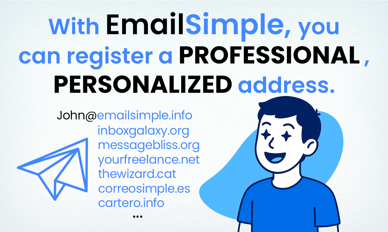 Média Envoyer un e-mail - Créez une adresse e-mail facile et mémorable en quelques secondes 3