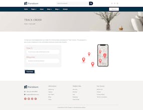 Furniture Ecommerce Website Template gallery image
