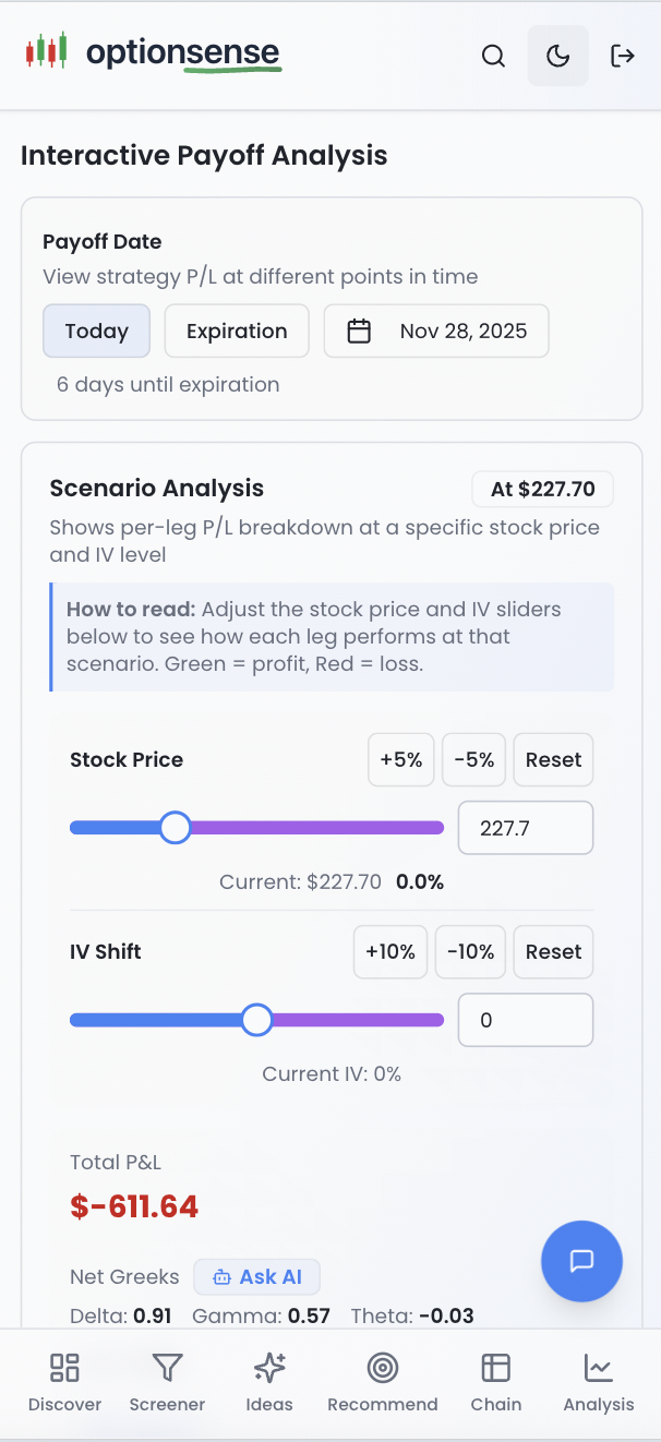 OptionSense gallery image