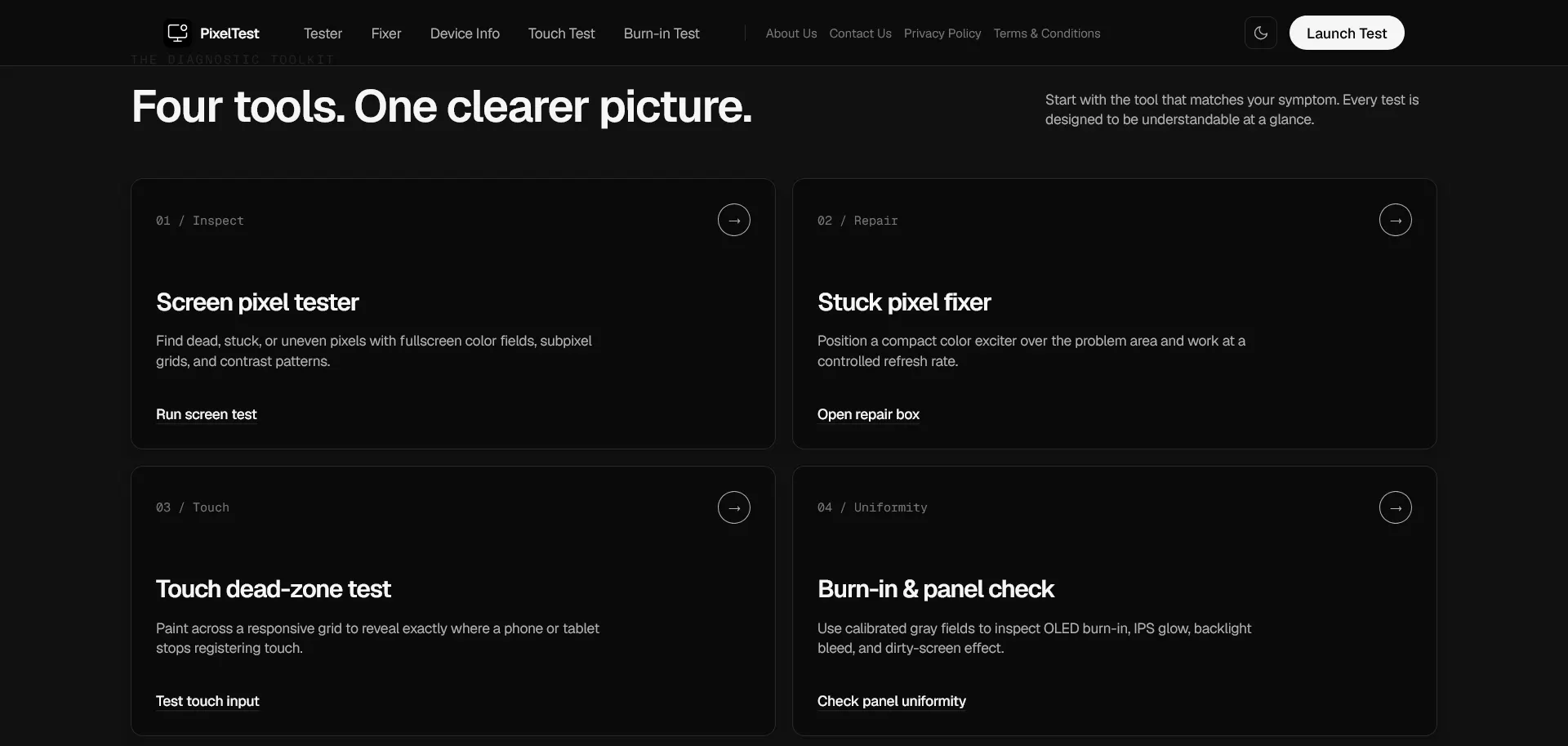 PixelTest gallery image