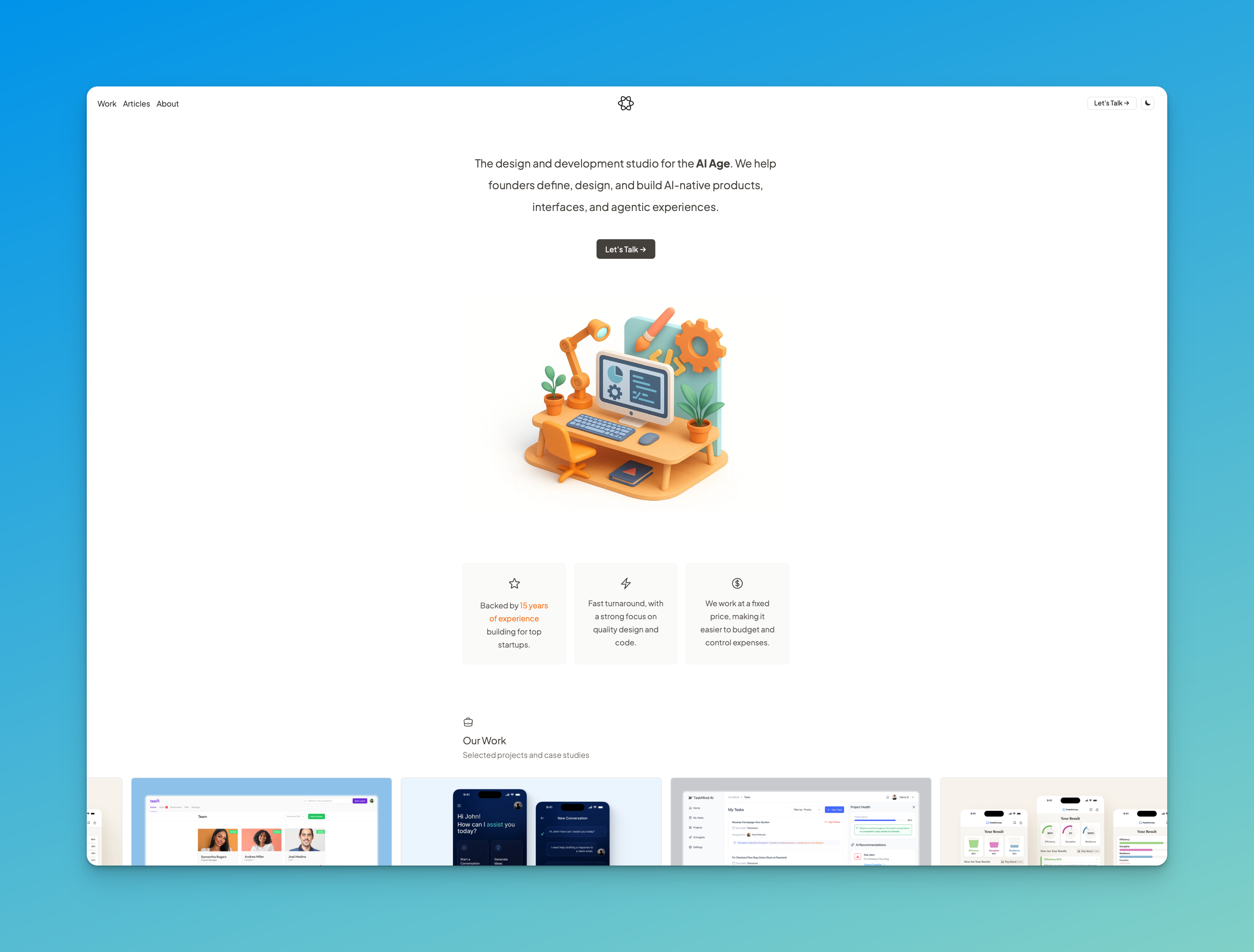 tidi.studio - สตูดิโอออกแบบและพัฒนาสำหรับอายุ AI media 1
