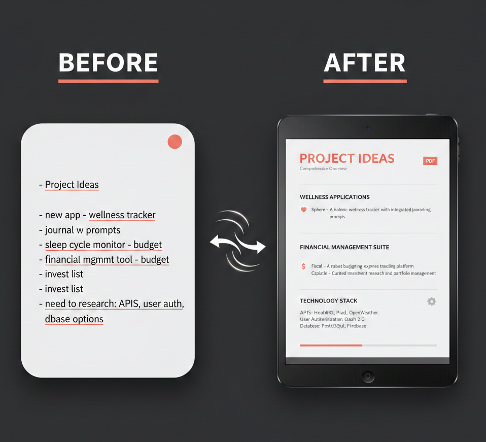 NoteToPDF gallery image