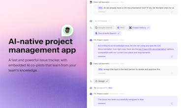 Streamlined issue tracking with AI copilot