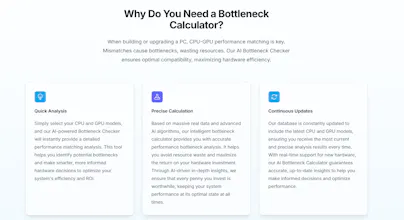 PC Bottlenecks Calculator gallery image