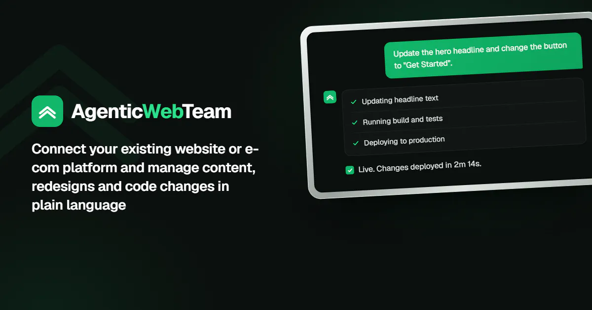 AgenticWebTeam gallery image