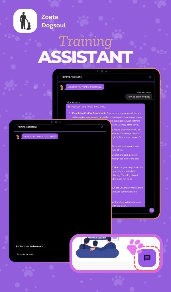 Zoeta Dogsoul Training App gallery image