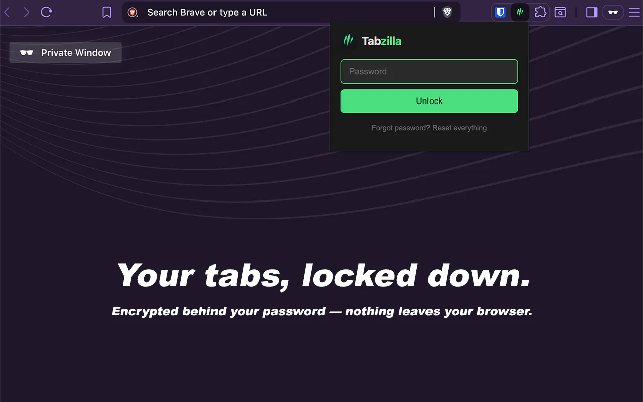 Tabzilla - Save, restore & share tabs gallery image