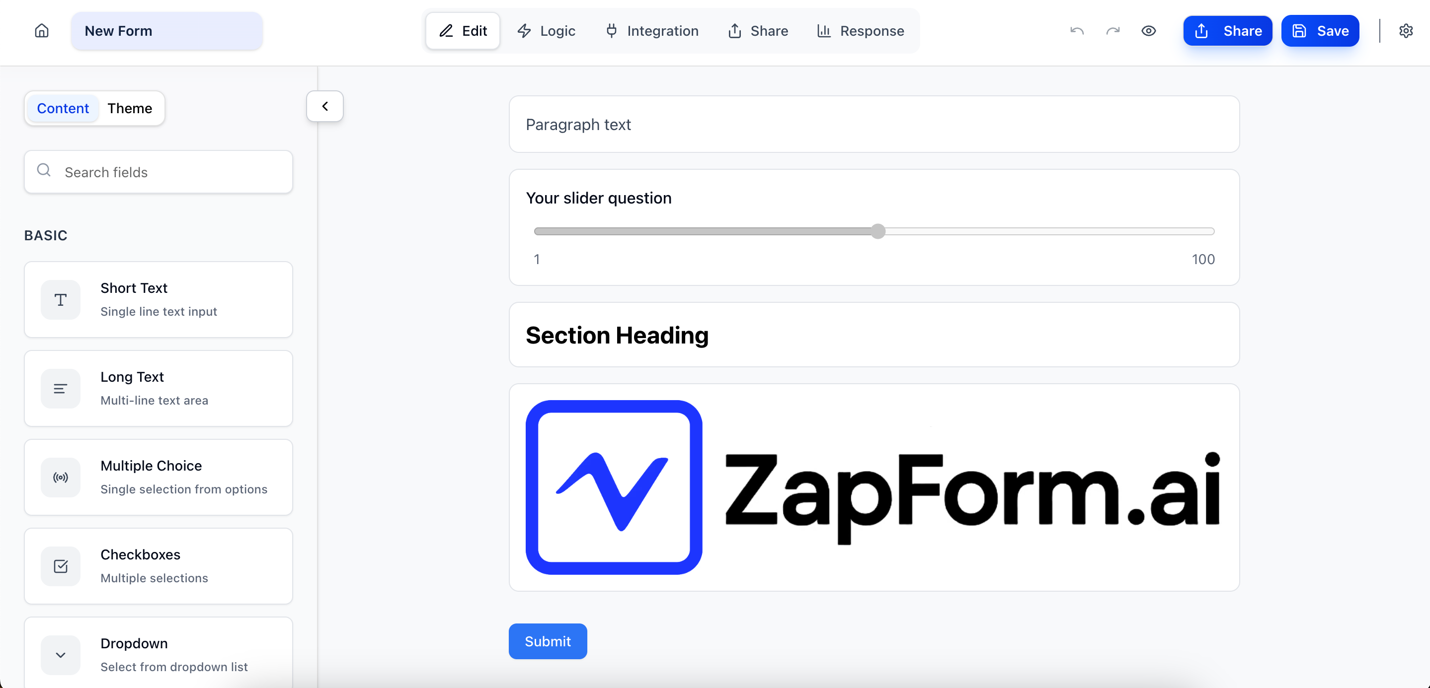 zapform media 5