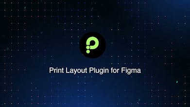 Print Layout - A Figma Plugin gallery image