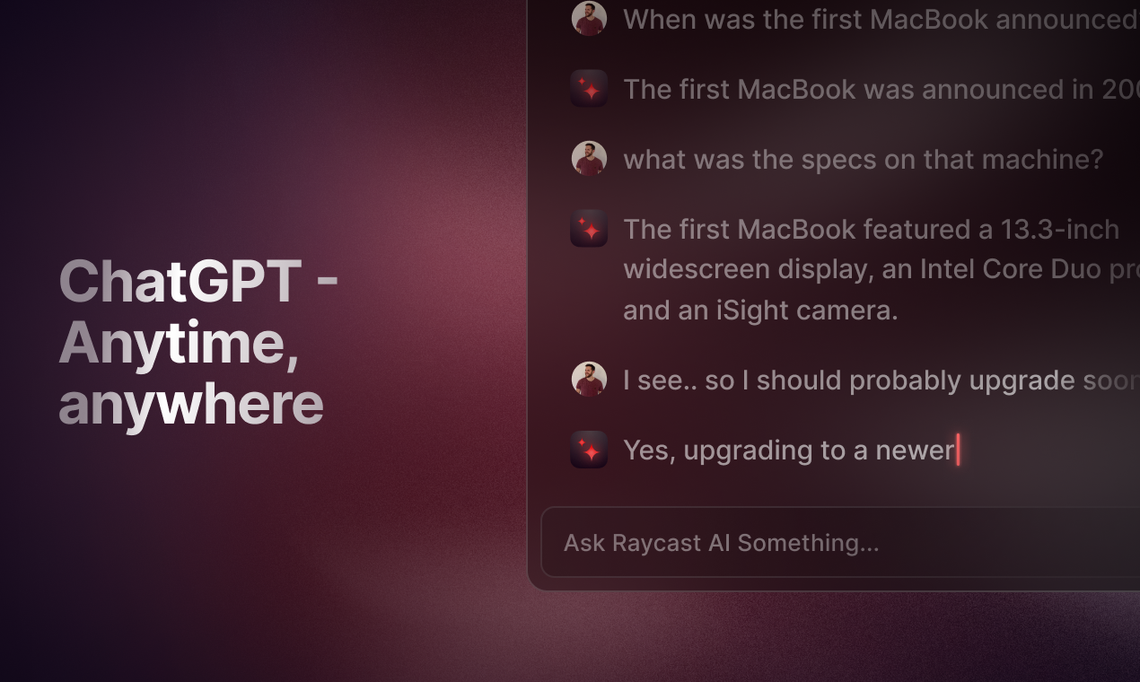 Raycast AI - Магия ИИ, прямо на вашем Mac медиа 3