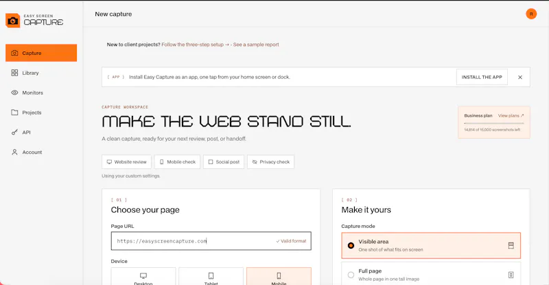 Easy Screen Capture screenshot 4