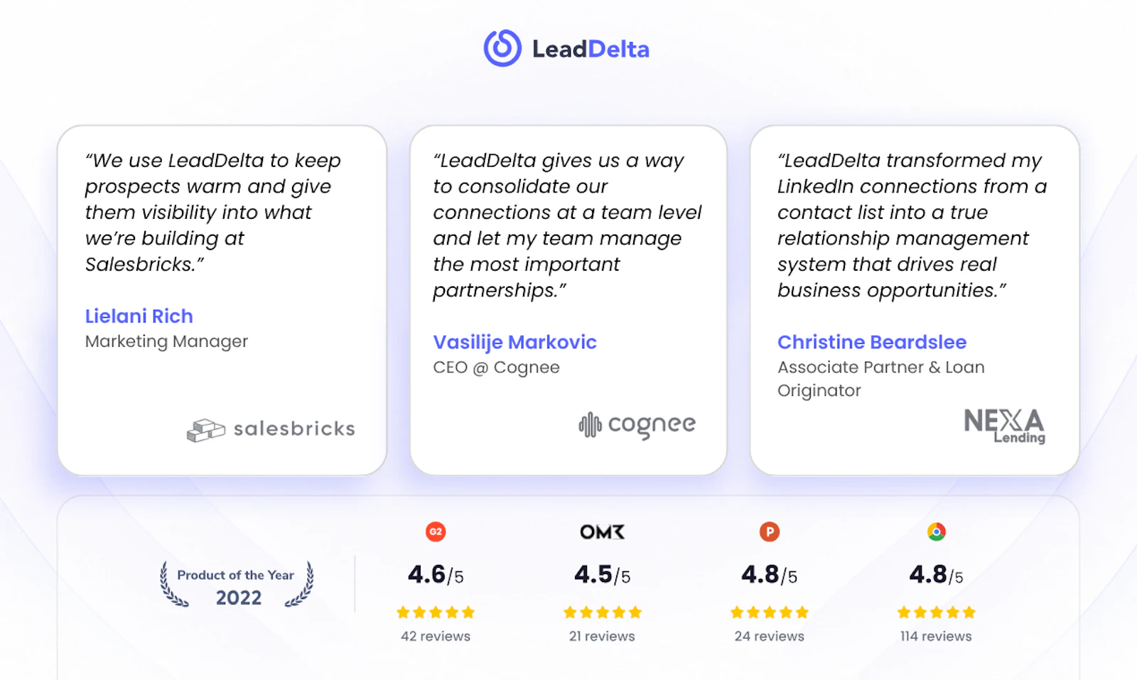 LeadDelta 5.0: AI Warm Intros + AI Inbox screenshot 7