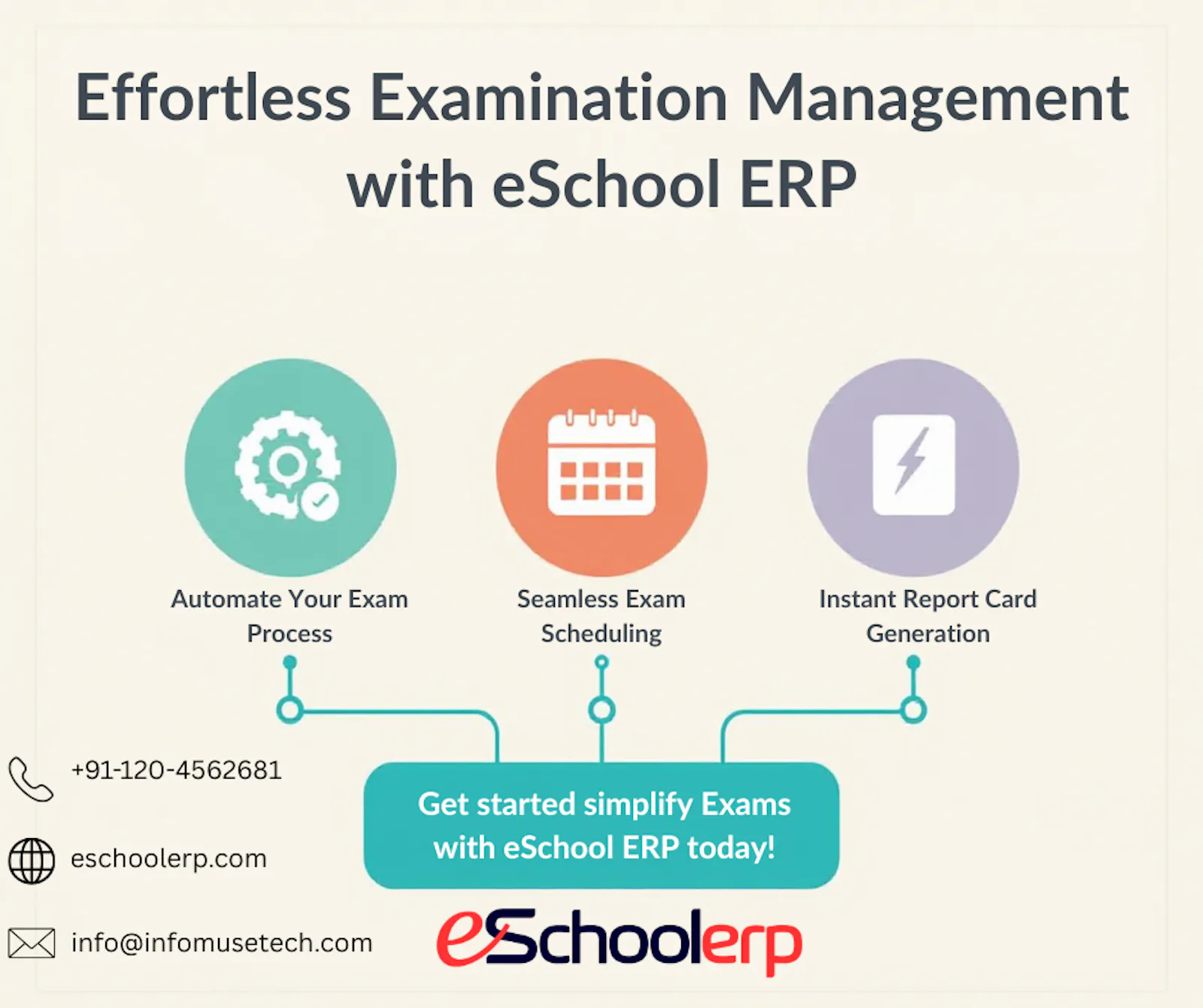 eSchool ERP screenshot 1
