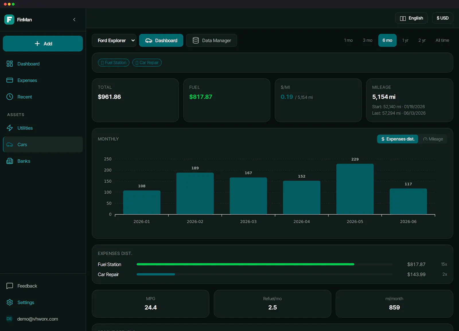 FinMan screenshot 4