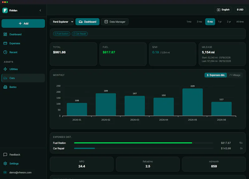 FinMan screenshot 4