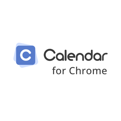 Scheduling Chrome Extension by Calendar logo