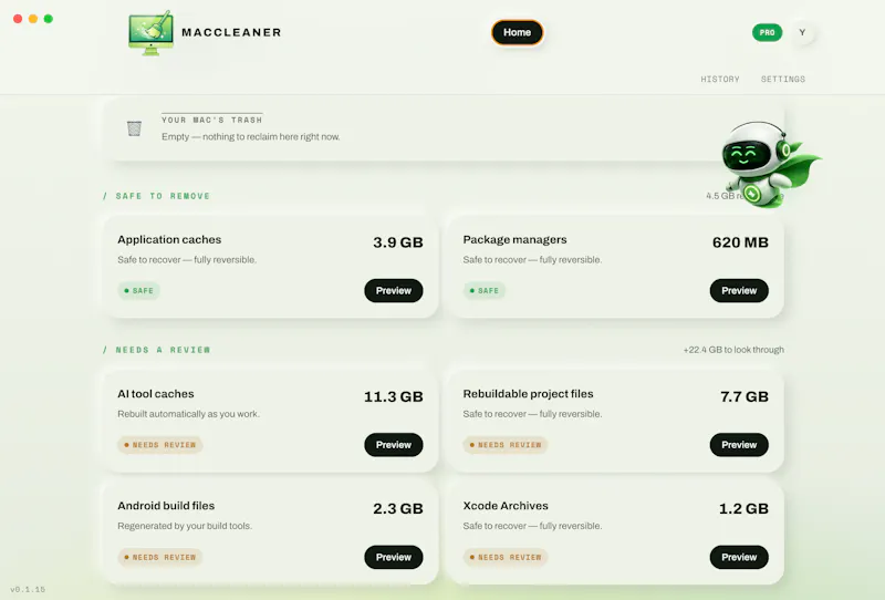 MacCleaner screenshot 3