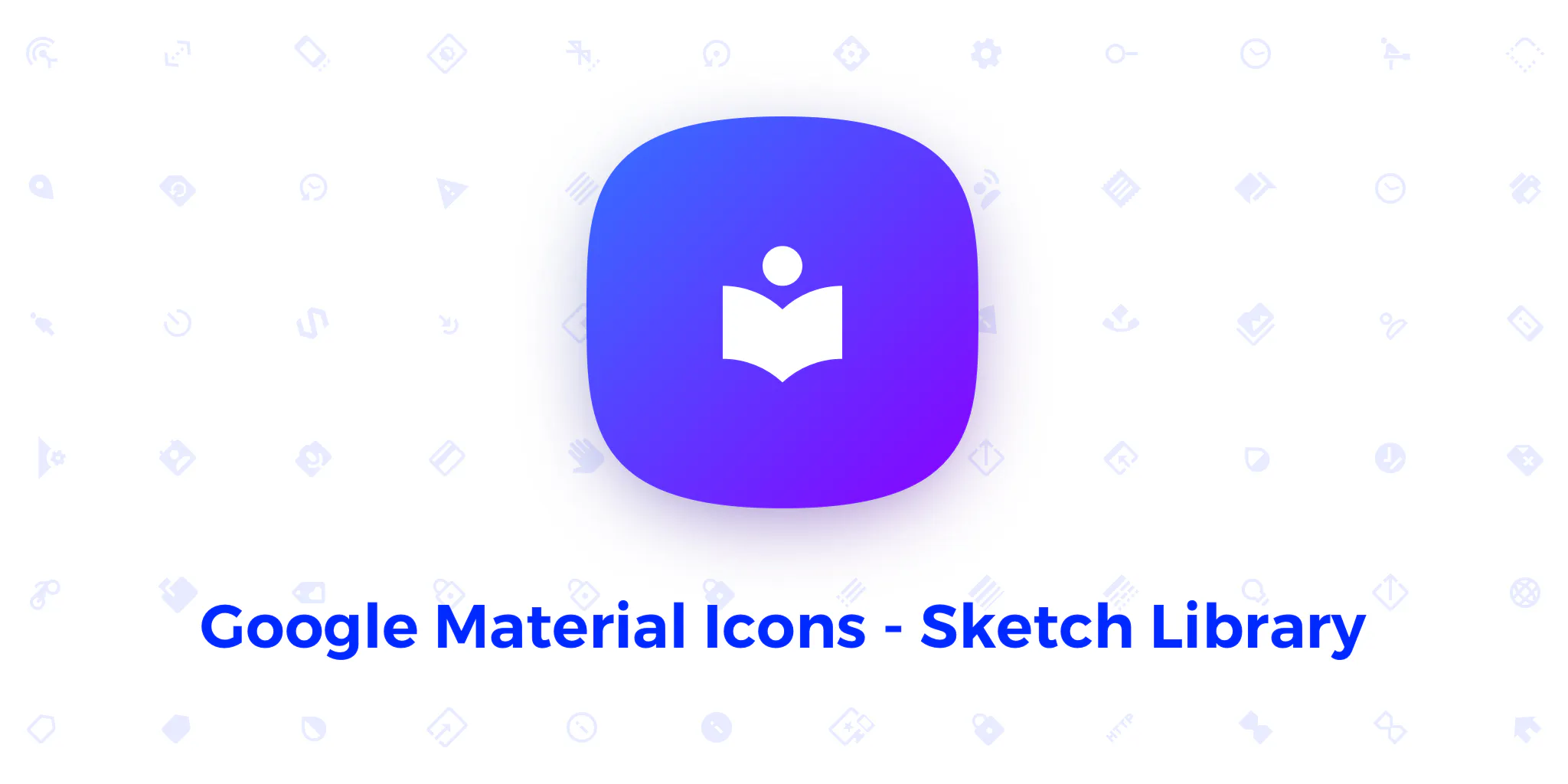 Google Material Icons - Sketch Library