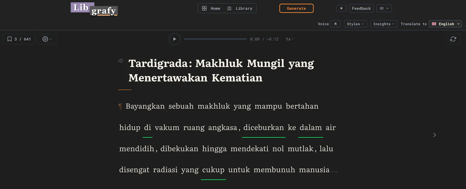 Libgrafy screenshot 5