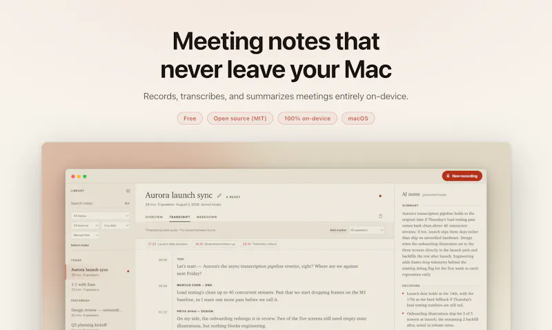 Minute screenshot 1