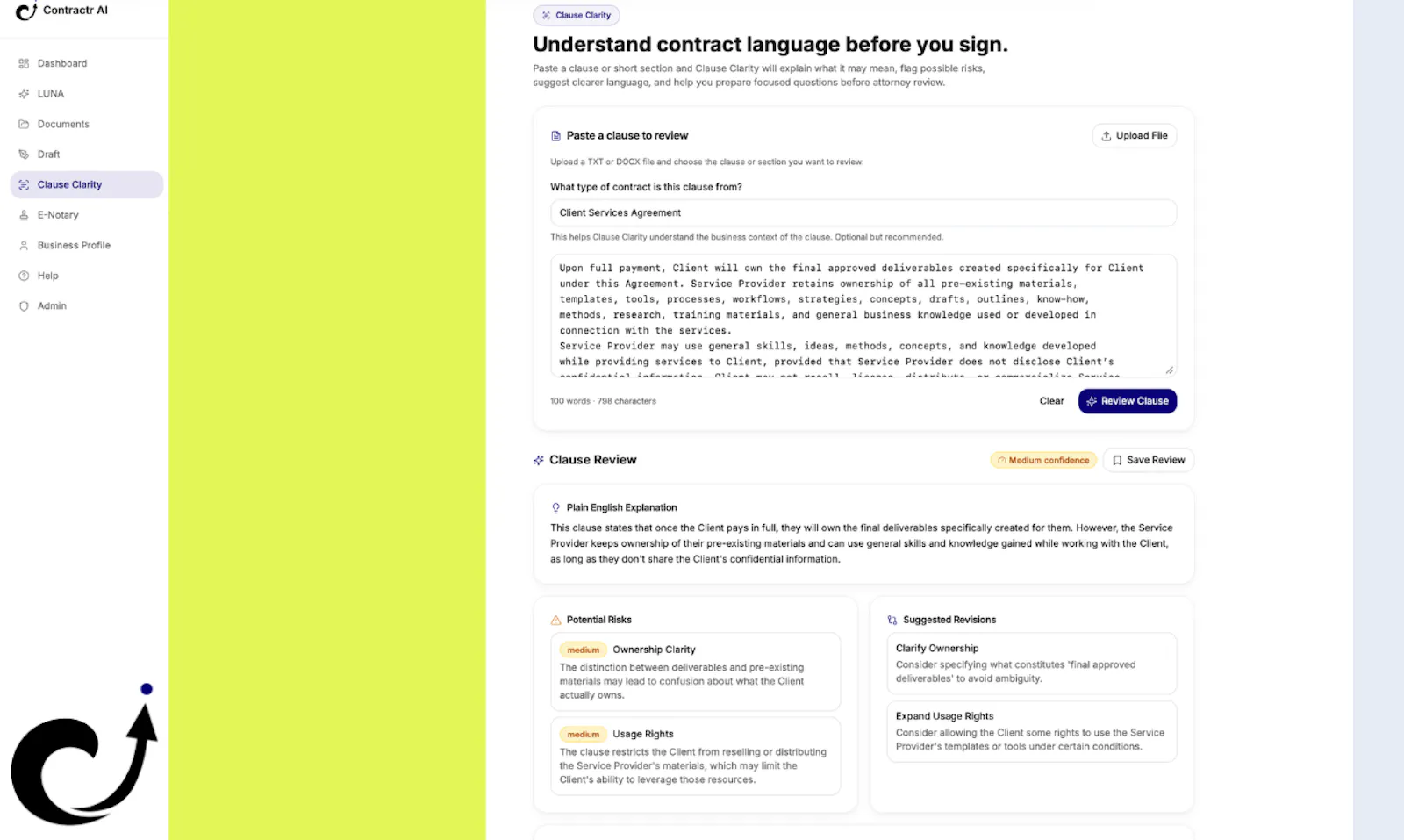 Contractr AI — The Next Generation screenshot 4