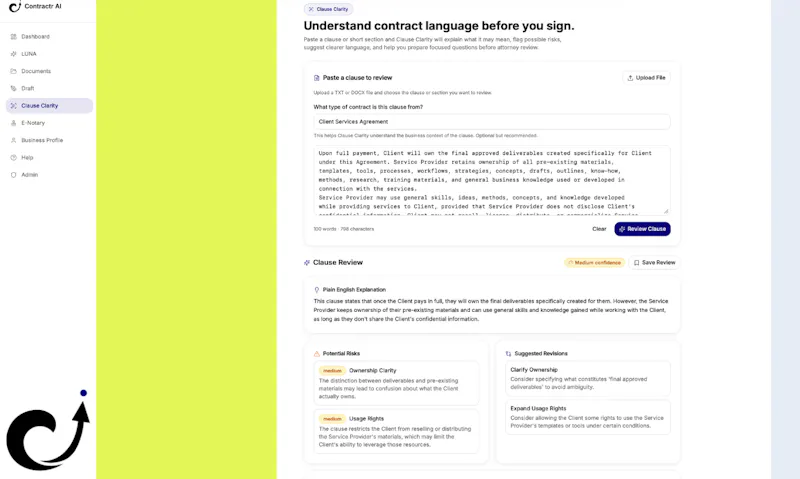 Contractr AI — The Next Generation screenshot 4