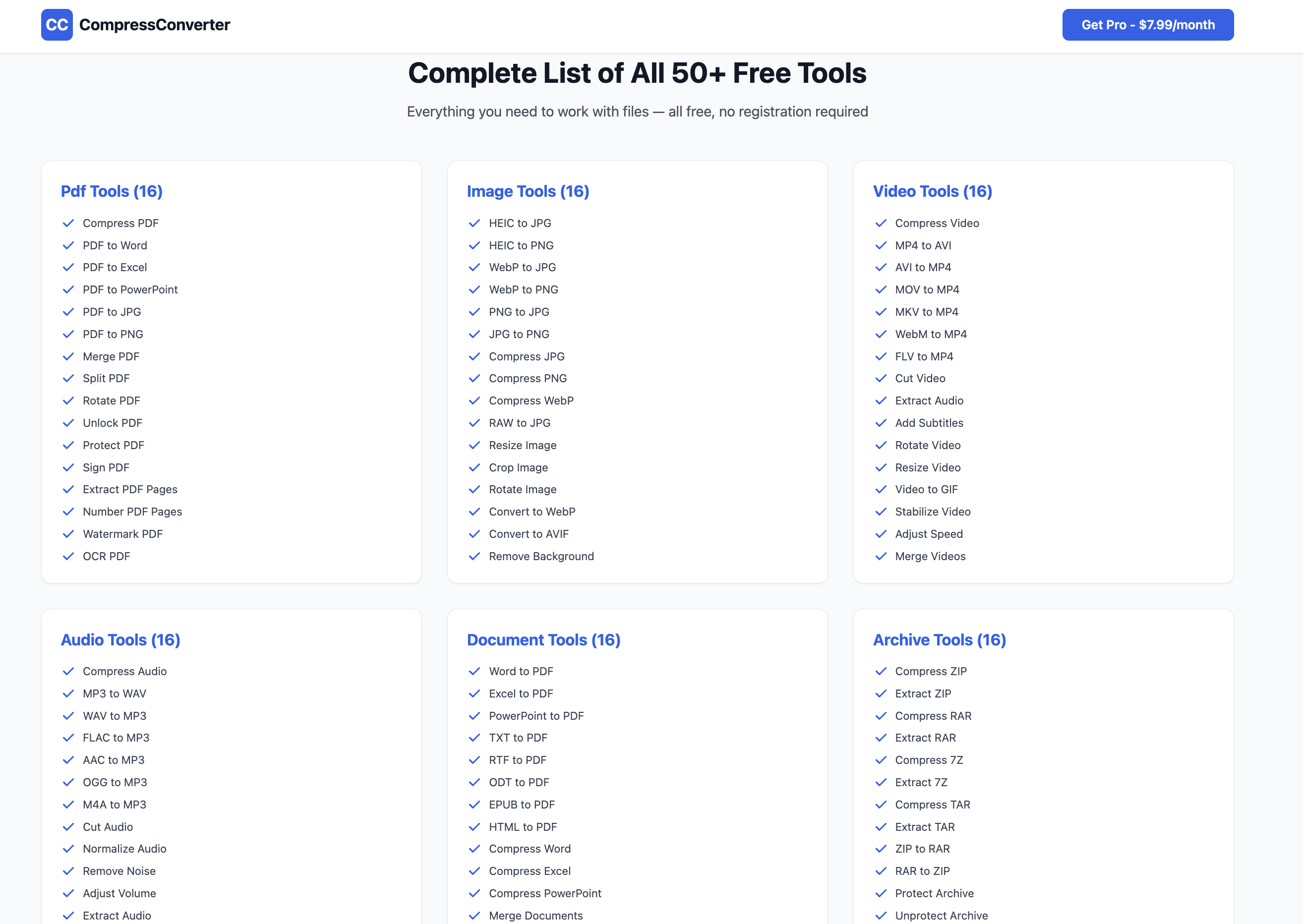 CompressConverter - Screenshot 2 showing product features and functionality