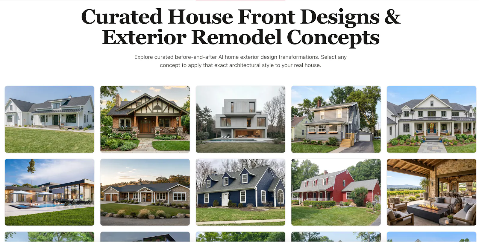 HomeExterior AI screenshot 2