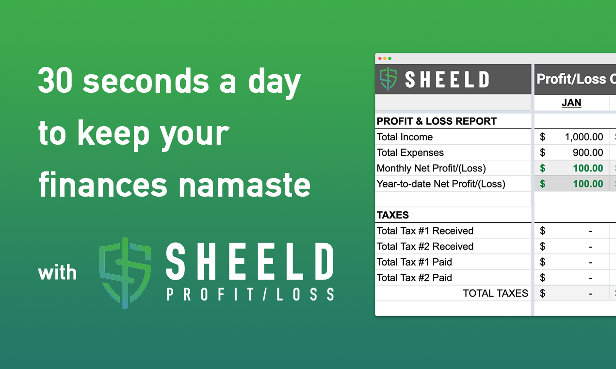 SHEELD P&L Spreadsheet for Entrepreneurs gallery image