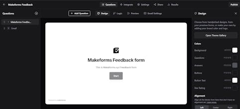 MakeForms gallery image