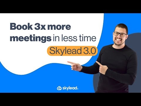 startuptile Skylead 3.0-Book 3x more meetings in less time