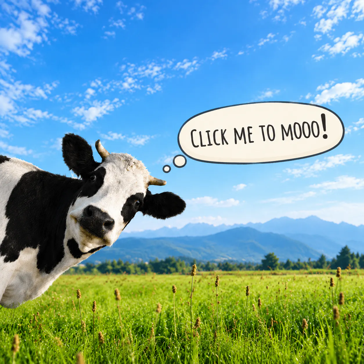 Make the Cow Mooo